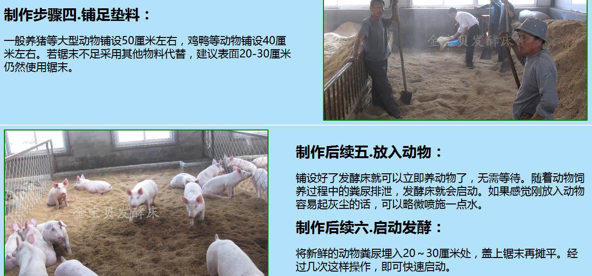 干撒式生态发酵床